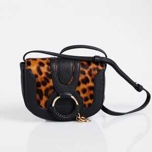 NWT See by Chloé leopard crossbody bag